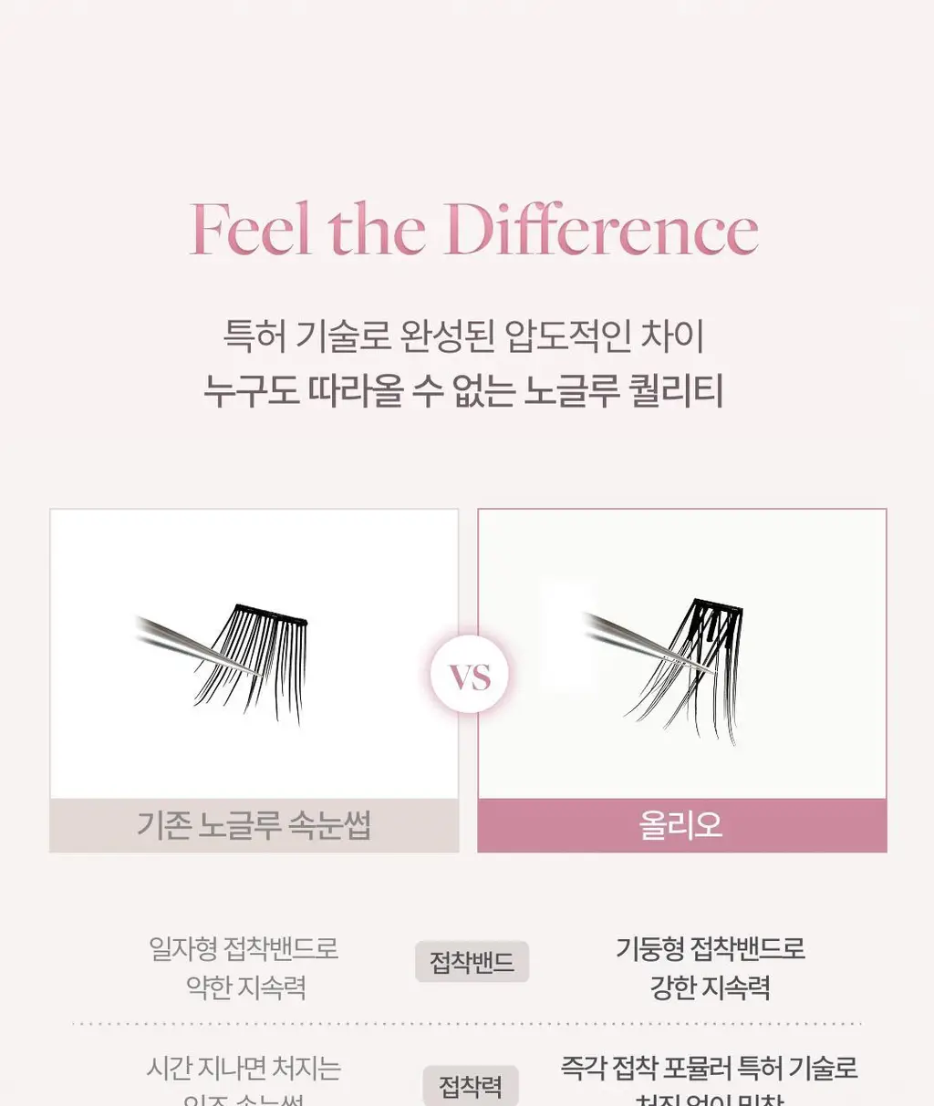[1위속눈썹/엔믹스PICK] 올리오 노글루 속눈썹 멀티팩 5종 상세페이지 28